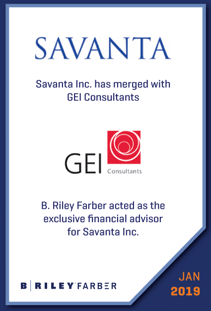 GlassRatner Advises Savanta on Merger with GEI